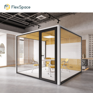 meeting room in open office